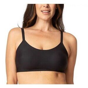 Antix Proof Bonded Seamless Wireless Wicking Bra Black 2XL